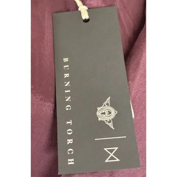 Burning Torch WALLACE BLAZER in PRUNE NWT Size XS - Picture 9 of 11